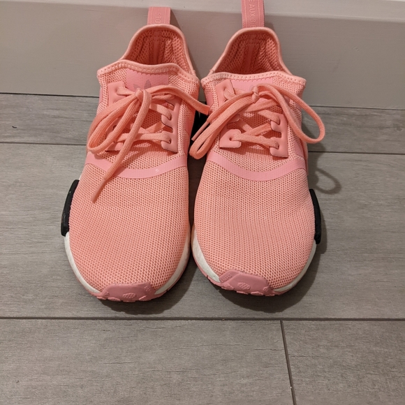Adidas Originals NMD R1 Boost Pink Sneakers - Picture 3 of 6